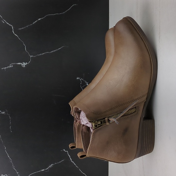 Rampage Tarragon Women's Ankle Booties Brown Smooth sz 8.5 - Picture 5 of 11